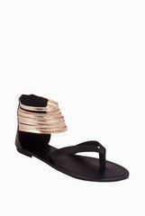 Devika Bharadwaj Black Alyra Flat