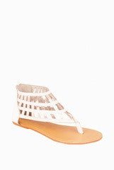 Devika Bharadwaj White Gold Isis Flat