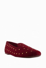 Devika Bharadwaj Red Kiara Flat