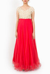 Design Cottage Pink Evening Gown