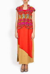 Design Cottage Maxi Dress with Jacket