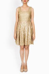 Design Cottage Shimmer Cocktail Dress