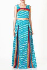Dimple Raghani Crop Top & Skirt