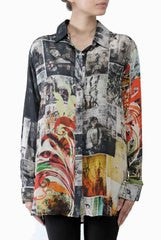 Lady R Couture Digital Printed Shirt