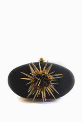 Etre Designs Black Gold Rush Clutch