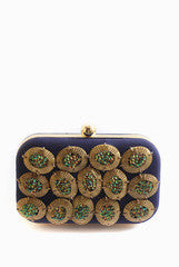 Etre Designs Black Gold Rush Clutch