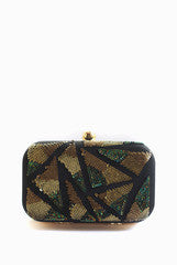 Etre Designs Sparkle Gold Rush Clutch