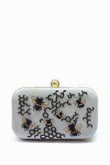 Etre Designs White Chou Clutch