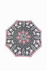 Fizza Rose Deco Black Umbrella