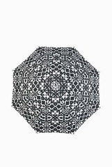 Fizza Black and White Aztec Umbrella