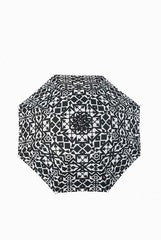 Fizza Black and White Aztec Umbrella
