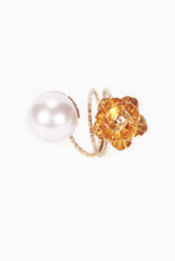 Fancy Pants Rose Pearl Ring