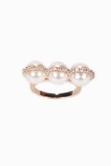 Fancy Pants Three Pearl Ring