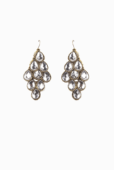 Fancy Pants Crystal Drop Earrings