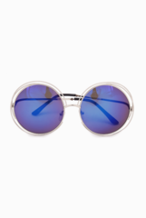 Fancy Pants Blue Reflective Too Cool for School Sunnies