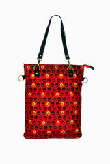 Funk For Hire Red & Black Tote Bag