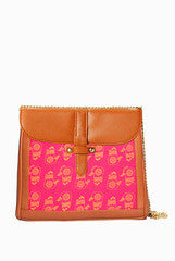 Funk For Hire Pink Palm Printed Sling