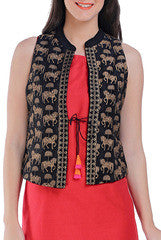 Funk For Hire Black With Gold Waistcoat