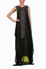 Ginaz Black Maxi Dress