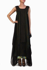 Ginaz Black with Tie & Dye Dress