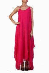 Ginaz Pink Maxi Dress