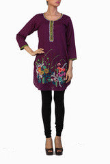 Ginaz Purple Kurta