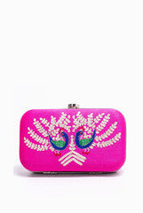 Hepburnette Purple Clutch