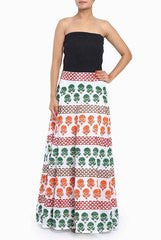 Rahul Singh Multicolor Skirt
