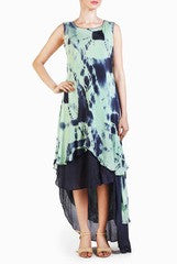 IMBA Blue Assymetric Dress