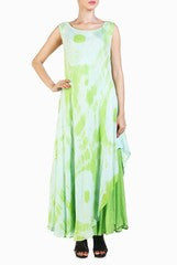 IMBA Green Gladiator Maxi Dress