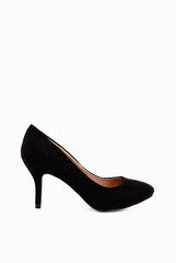 INTOTO Black Mid Heels Stilettos