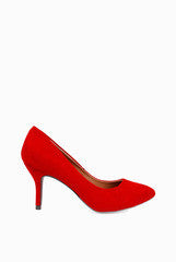 INTOTO Red Mid Heel Stilettos