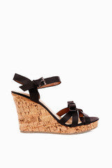 INTOTO Black Bow Wedges