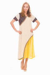 Rinku Sobti Yellow Layered Tunic