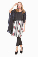Rinku Sobti Black Cape Tunic