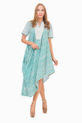 Rinku Sobti Blue Drape Tunic