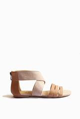 Kanabis Criss Cross Strappy Flats