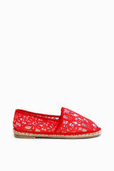 Kanabis Scarlets Red Espadrilles