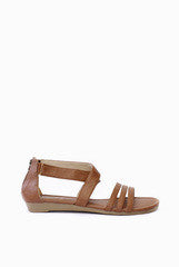 Kanabis Daily Bytes Flat Tan Sandal