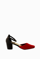 Kraft Cellar Drama In Red Block Sandal
