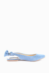 Kraft Cellar Blue Butter Flat Ballerina