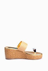 Kraft Cellar Crystal Queen Platform Sandals