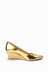Kraft Cellar Golden spell Wedge Pumps