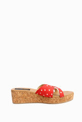 Kraft Cellar Cross Heart Platform Heels