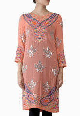 Lady R Couture Peach Kurta