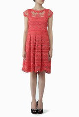 Lady R Couture Orange Dress