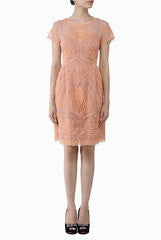 Lady R Couture Peach Dress