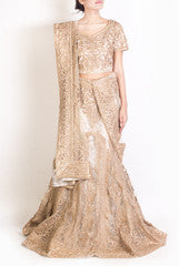 Lady R Couture Gold Lehenga