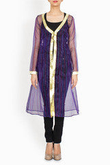 La Rutu Kora Silk Overcoat