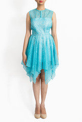 La Rutu Lace Handkerchief Dress